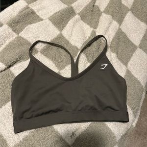 V neck sports bra